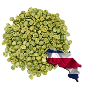 Cafe verde Costa Rica Las Mujeres